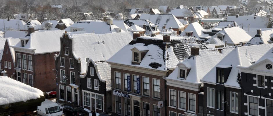 sneeuw Dokkum