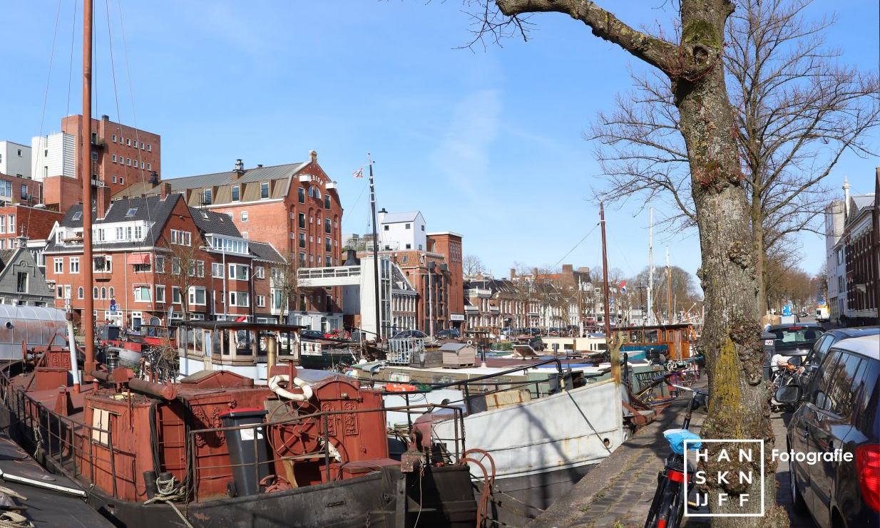 Noorderhaven Groningen 7 april 2020