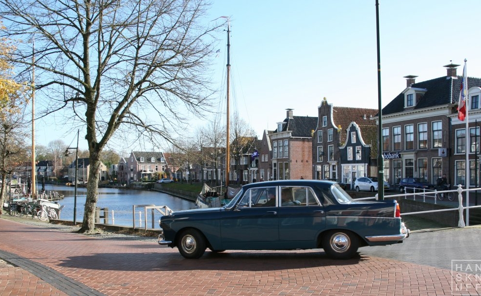 Wolseley uit jaren '60 op De Zijl Dokkum (2 nov '14) 