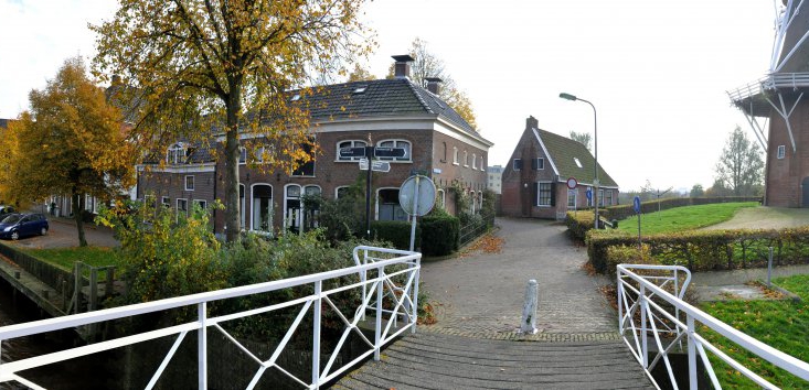 herfst Kleindiep Baantjebolwerk Dokkum (22 okt '12) 