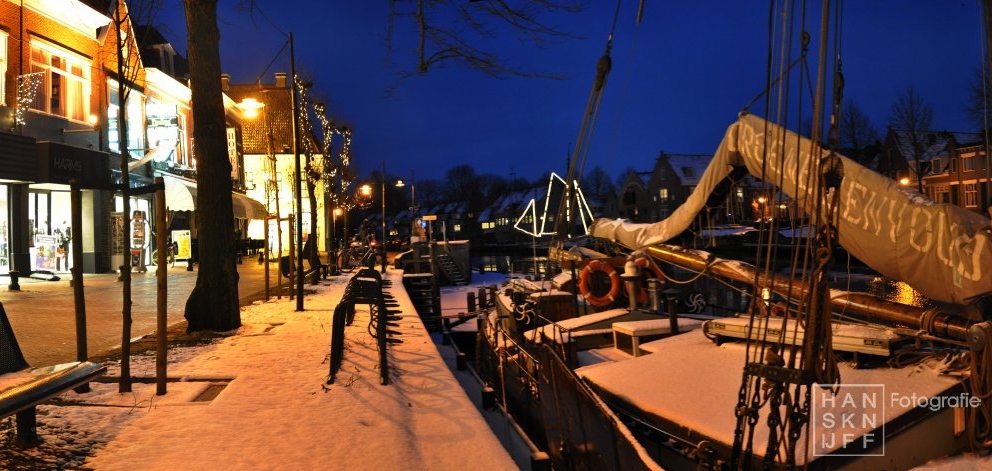 winter Diepswal Wierumer Aak Dokkum (7 dec '12) 