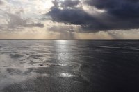 lijnenspel van zon, wolken en water 2 sep 2019 