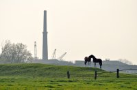 Dokkumer Grootdiep, vrml steenfabriek Oostrum (25 apr '14) 