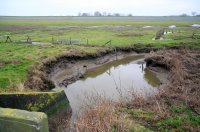 waterdoorgang zomerdijk Peazemerlannen 