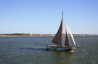 West-Terschelling vanaf het wad 