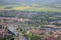 17. Dokkum Zuid Hoedemakerspolder Fonteinslanden Jantjeszeepolder, bovenin Wouterswoude (26 mei '17)  