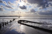 scheepswrak bij Wierum 2 sep 2019