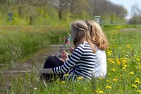 fotoshoot Ingrid en Doety 