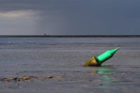 regenbui boven uitkijkpost Engelsmanplaat 2 sep 2019