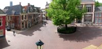 Hofplein Leeuwarden, vanuit stadhuis (10 mei '07) 