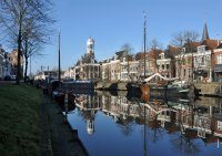 De Zijl Diepswal Dokkum gespiegeld (15 nov '12) 