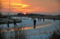 schaatsen Dokkumer Ee 1 (11 feb '12) 