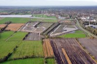 begin werkzaamheden Centrale As Burgum Margrietkanaal (28 okt '12) 