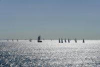 tussen Terschelling en Harlingen - tegenlicht 2 