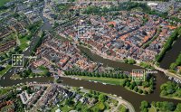 33. Dokkum Centrum vanuit zuid-oosten (26 mei '17) 